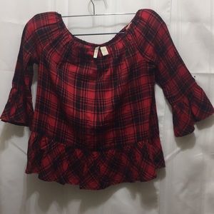 Red and Black plaid